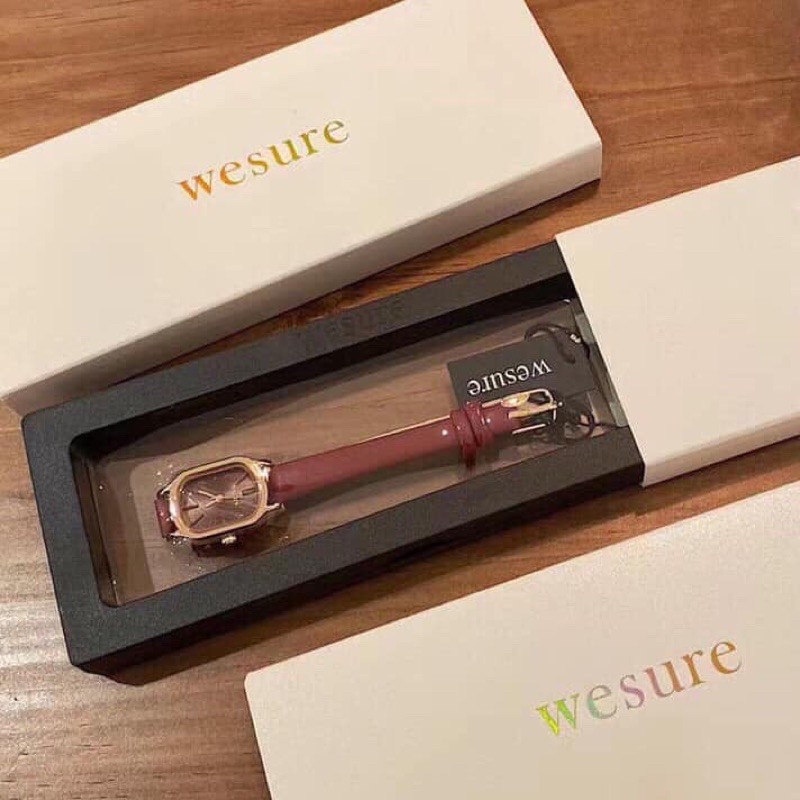 ĐỒNG HỒ NỮ WESURE❤️FREE SHIP❤️ĐỒNG HỒ DÂY DA FULL BOX