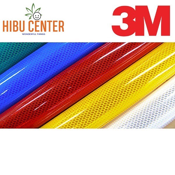 Màng Phản quang 3M Seri 3900 - 1.22m x 1m tương đương hơn 1m2 – Tùy chọn màu An Toàn Ban Đêm, Dán xe, Decal Cao Cấp