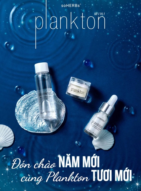 Combo Plankton mini Soherbs dưỡng da cấp ẩm