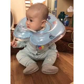 Phao Bơi Nâng Cổ Em Bé, Phao Chống Lật Có Quai Nắm An Toàn (Được Chọn Màu)