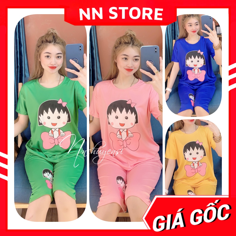 Đồ bộ nữ bò sữa mặc nhà chất thun mềm mịn mát in hình bò sữa in hình hoạt hình dễ thương BTT tổng hợp