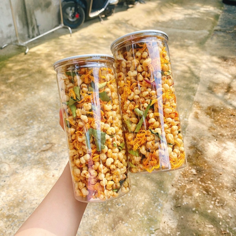 BẮP SẤY MIX KHÔ GÀ LÁ CHANH