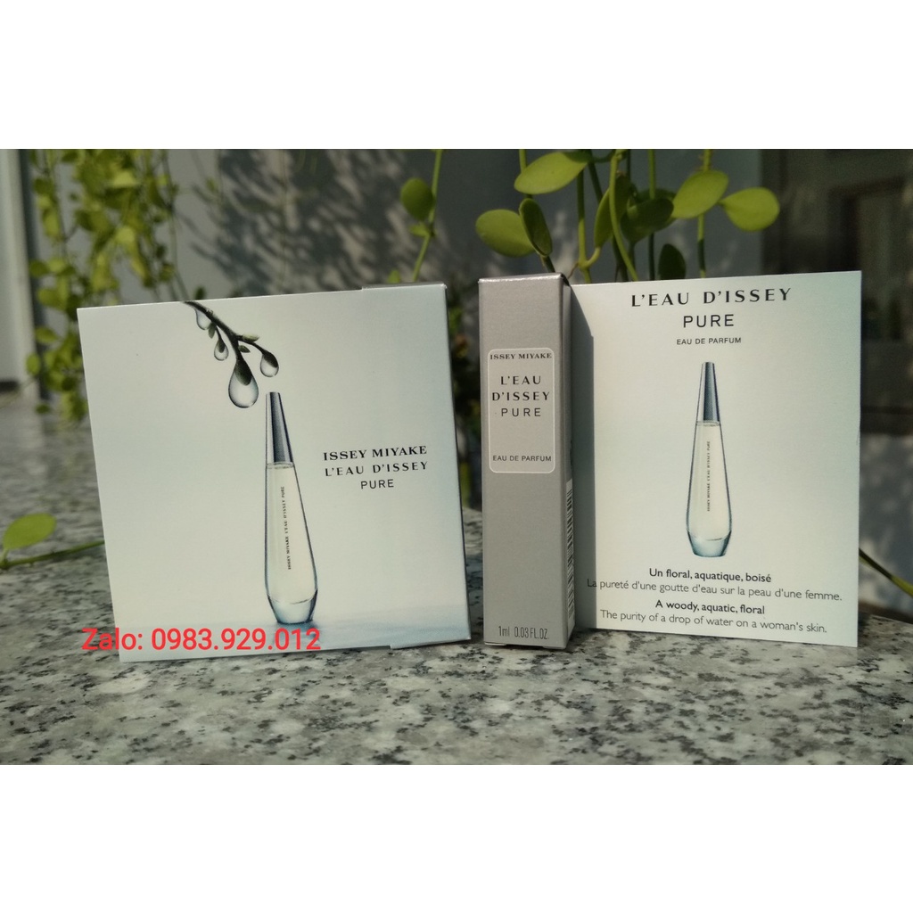 Nước Hoa Vial Nữ Issey Miyake L'Eau D'Issey Pure EDP