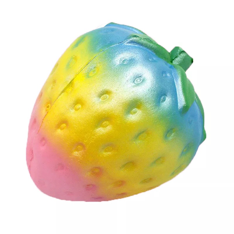Đồ chơi squishy mềm hình dâu tây dễ thương có mùi thơm giảm căng thẳng