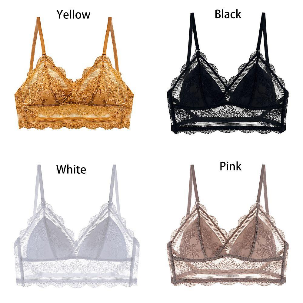 OSIER1 Áo Lót Ren Lưng Thấp Thoáng Khí Gợi Cảm