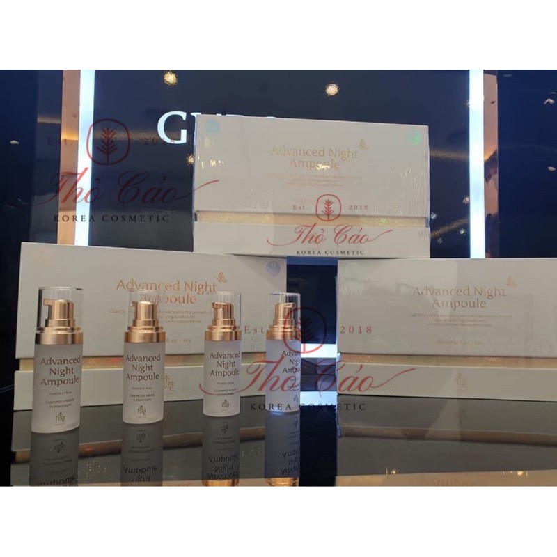 BỘ GUBONCHO ADVANCED NIGHT AMPOULE
