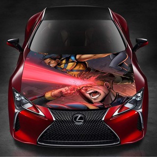 Tem Decal Xe CYCLOPS MAN X RAY Sticker Dán Nắp Capo Đẹp Trang Trí Ô Tô, Xe hơi, Đồ Họa