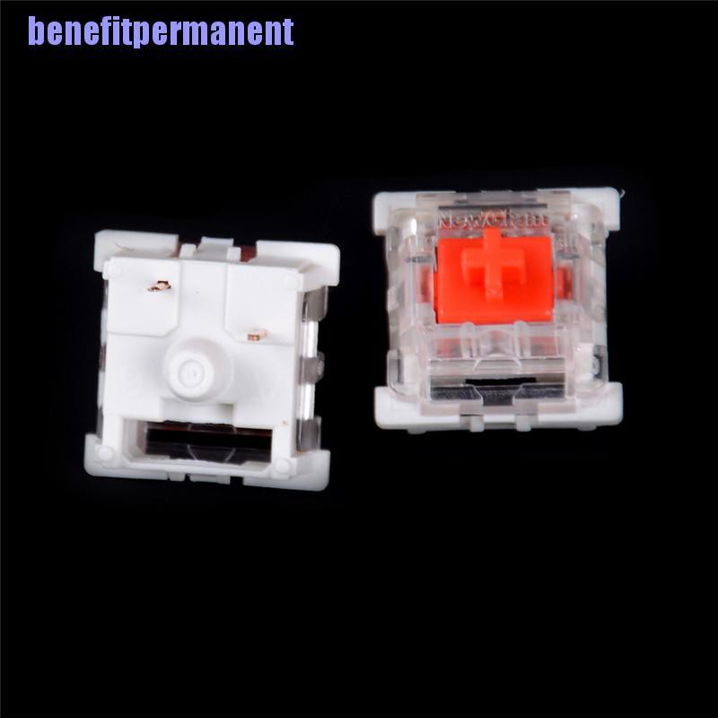 Benefitpermanent✹★ Set 10 Công Tắc Bàn Phím Cơ Màu Đỏ Chuyên Dụng Cho Cherry Mx