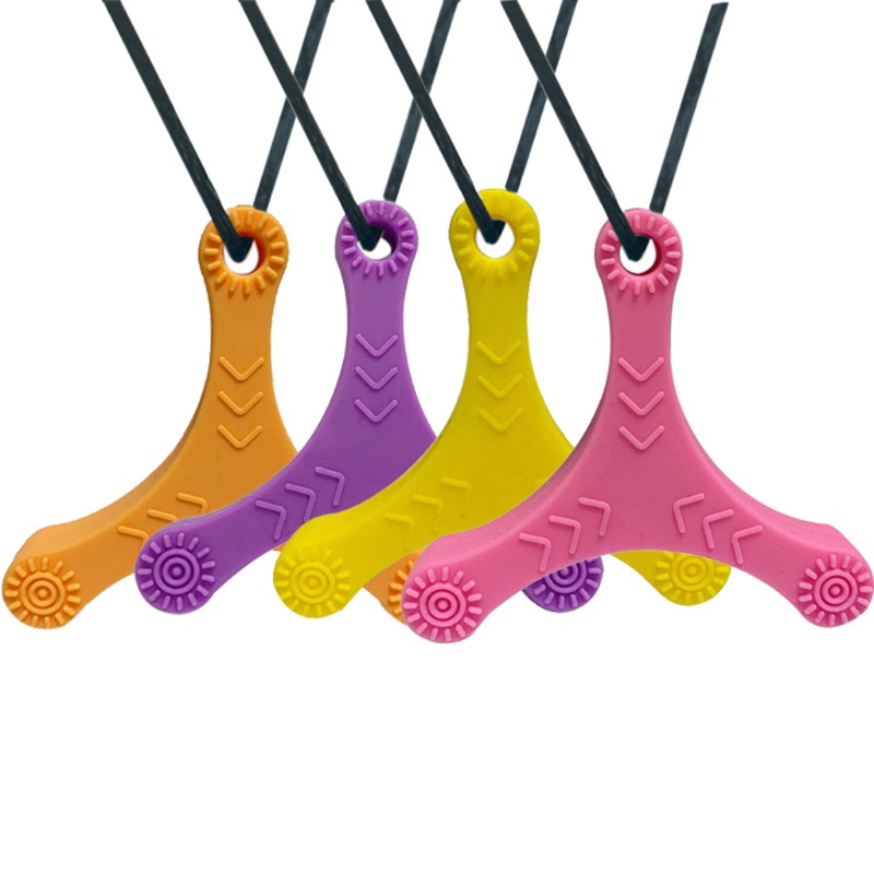 Đồ Chơi Nhai Hình Vòng Cổ Độc Đáo An Toàn Giúp Giảm Căng Thẳng