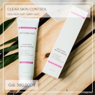 Sữa sửa mặt sinh học Detox BlanC (2 chai)