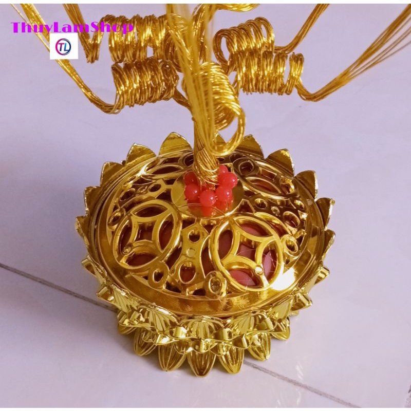 Gốc sen làm cây cành vàng lá ngọc