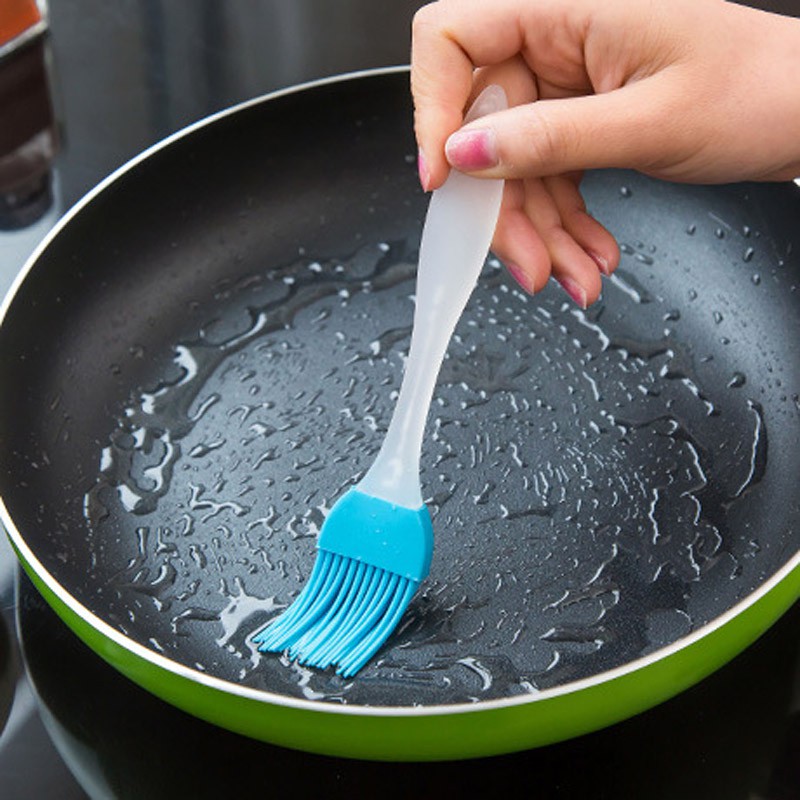 Chổi quét dầu ăn chịu nhiệt dùng để phết dầu Bằng Silicon Tiện Dụng Cho Nhà Bếp