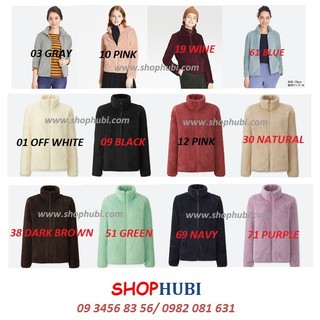 Áo khoác lông cừu Nữ UNIQLO Nhật 2017-2018