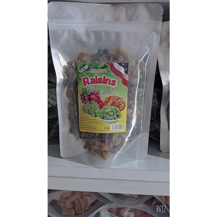 1 kg nho mix 3 vị (nho vàng, nho xanh, nho đen ăn là nghiền)