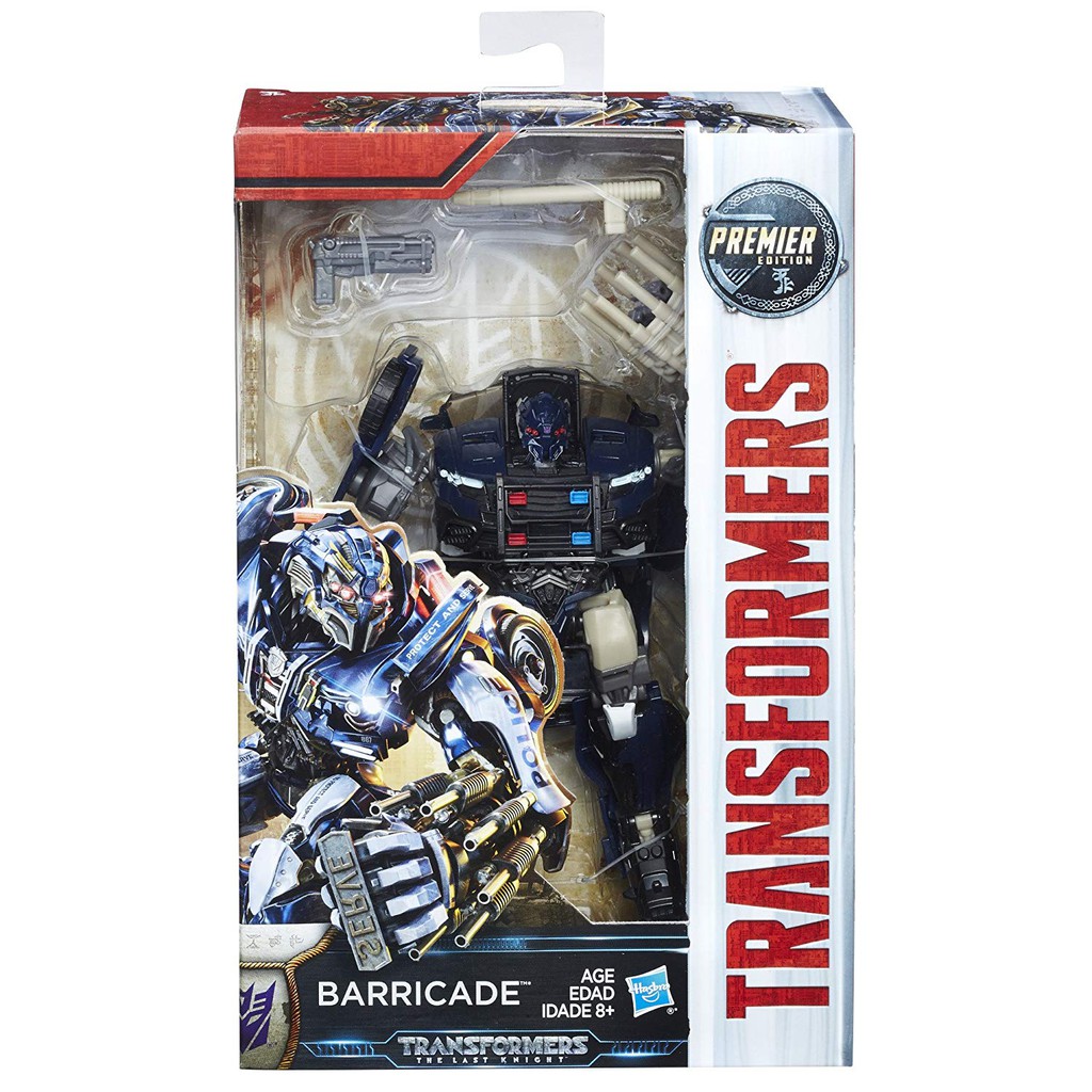 Mô hình Transformer The Last Knight Premier Edition Deluxe Barricade