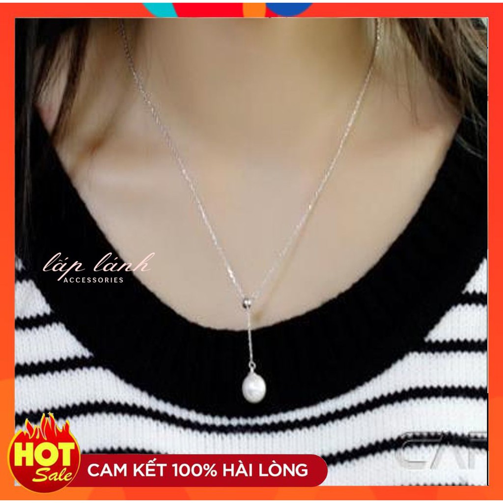 [HOT] DÂY CHUYỀN VÒNG CỔ ĐÍNH HẠT NGỌC NHÂN TẠO PHONG CÁCH TIỂU THƯ HÀN QUỐC 214DC031