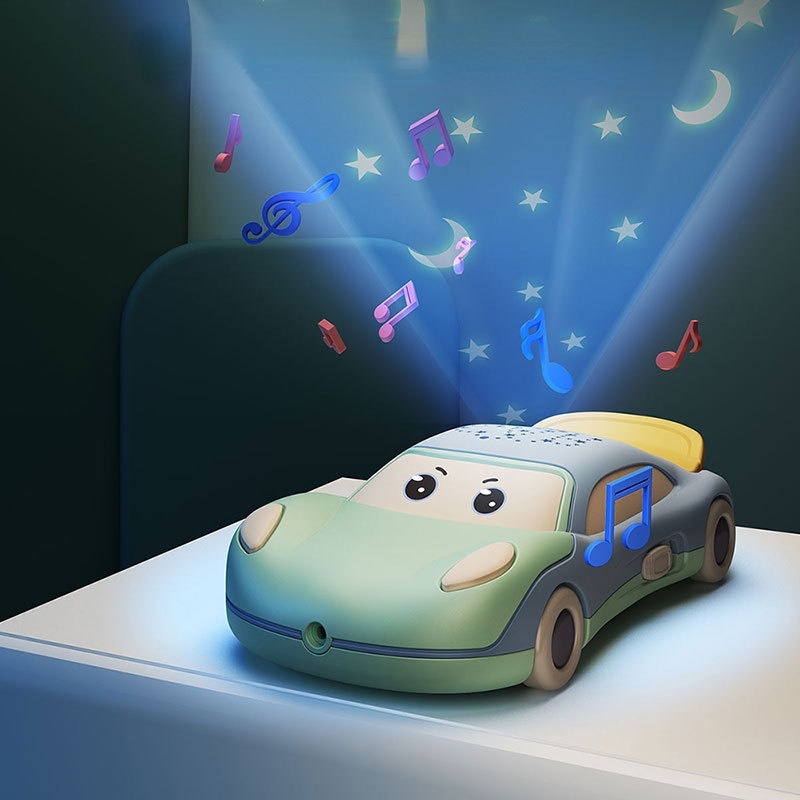 Điện thoại đồ chơi ZHAN QI TOYS kiểu dáng xe hơi hoạt hình có nhạc vui nhộn dành cho trẻ em