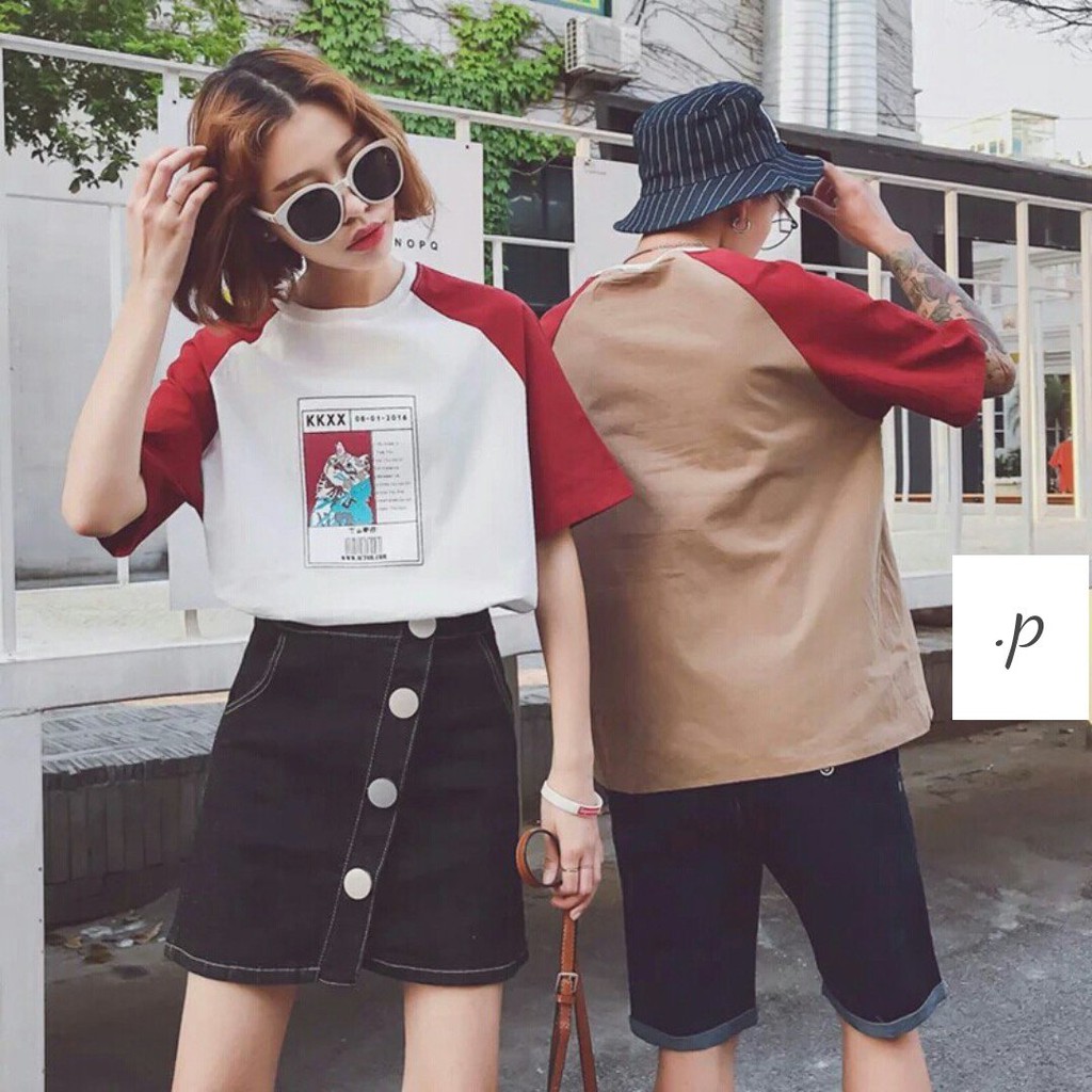 Combo áo phông nam nữ tờ báo về mèo-mặc đôi-mặc nhóm nhóm hàng đẹp giá rẻ