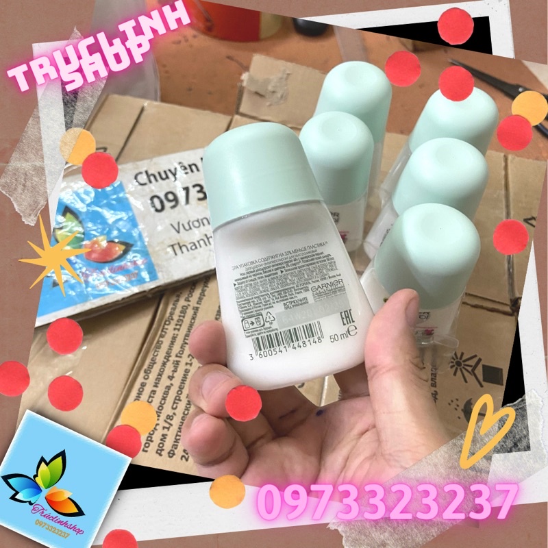 Lăn nách Garnier ULtra Dry 50ml ngăn mồ hôi 48h khử mùi