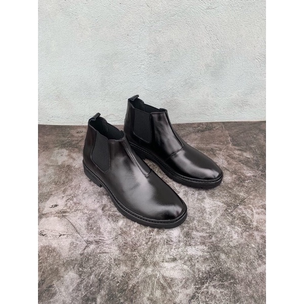 Giày Boots Chelsea Boot Classic đế khâu 2023 FS04
