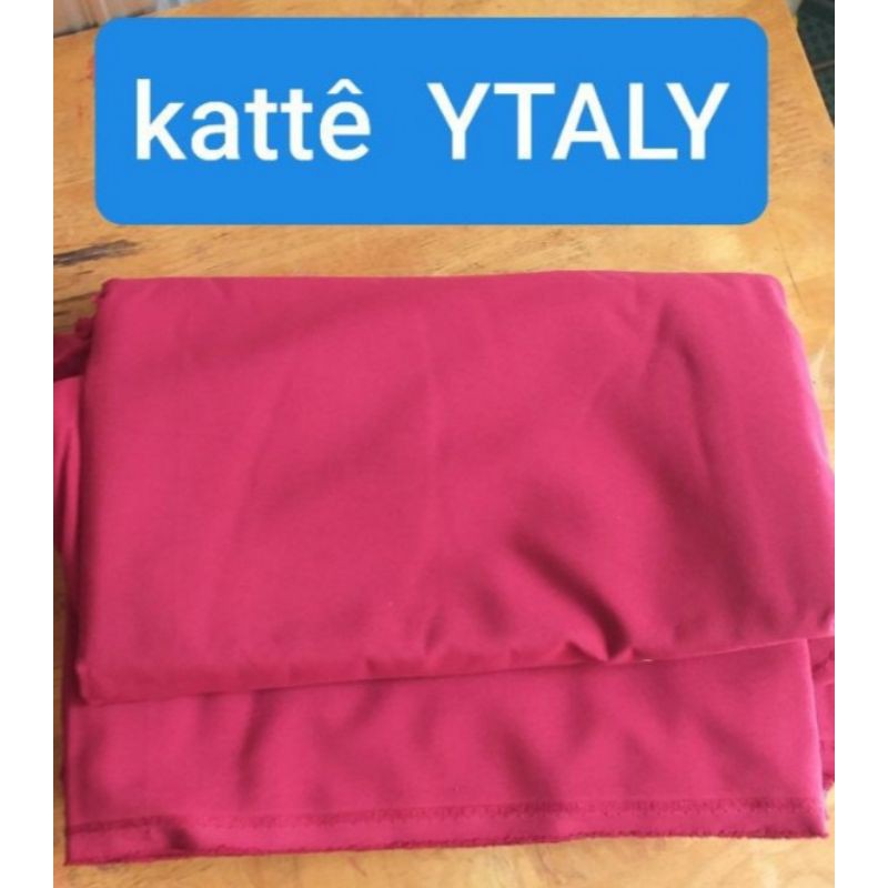 vải katte hàng nhập ý