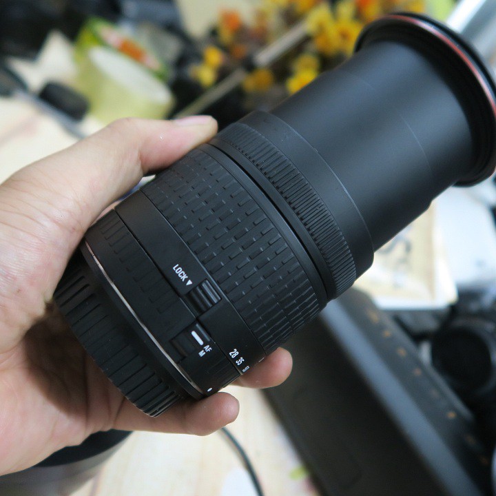 Ống kính Sigma AF 28-200 f3.5-5.6 Macro cho máy ảnh Canon