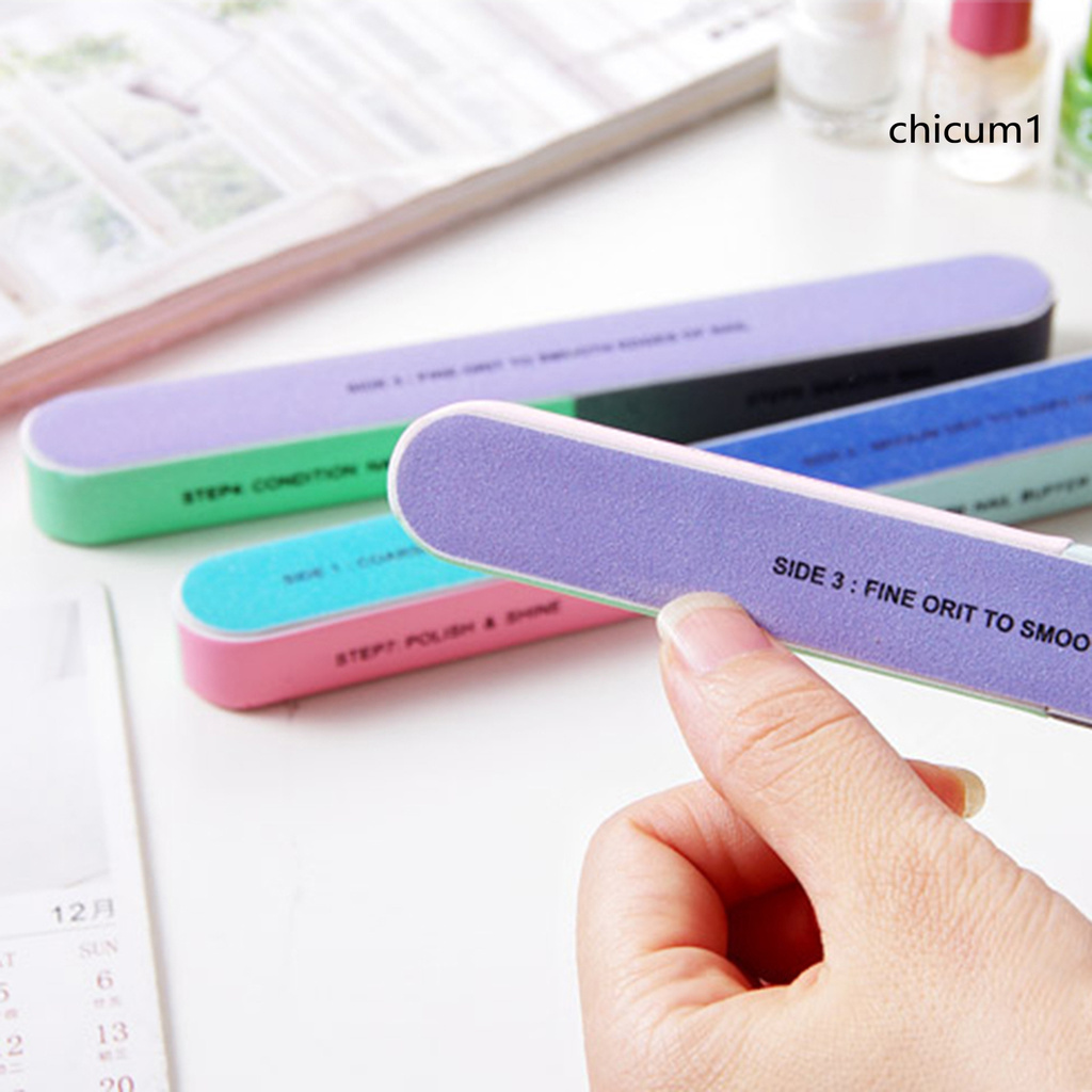 [Hàng mới về] Dũa móng tay bốn mặt tiện dụng
