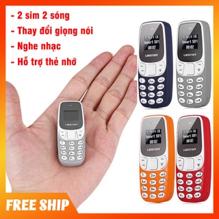 Điện thoại mini siêu nhỏ L8Star BM10 0.66 inch 2 sim 2 sóng, nghe nhạc, thay đổi giọng nói