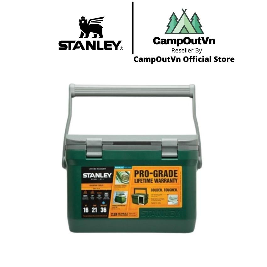 Thùng giữ nhiệt Stanley Adventure Cooler 16QT phù hợp dã ngoại cắm trại campoutvn A365