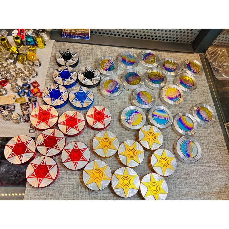 Nắp Xăng Nhôm Màu ✌