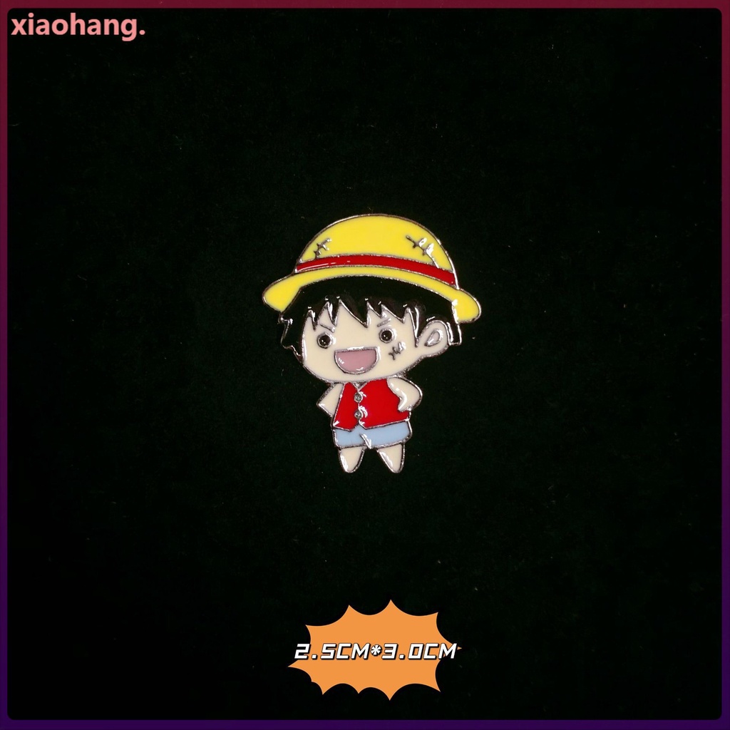 Huy Hiệu Cài Áo Hình Nhân Vật Anime NARUTO