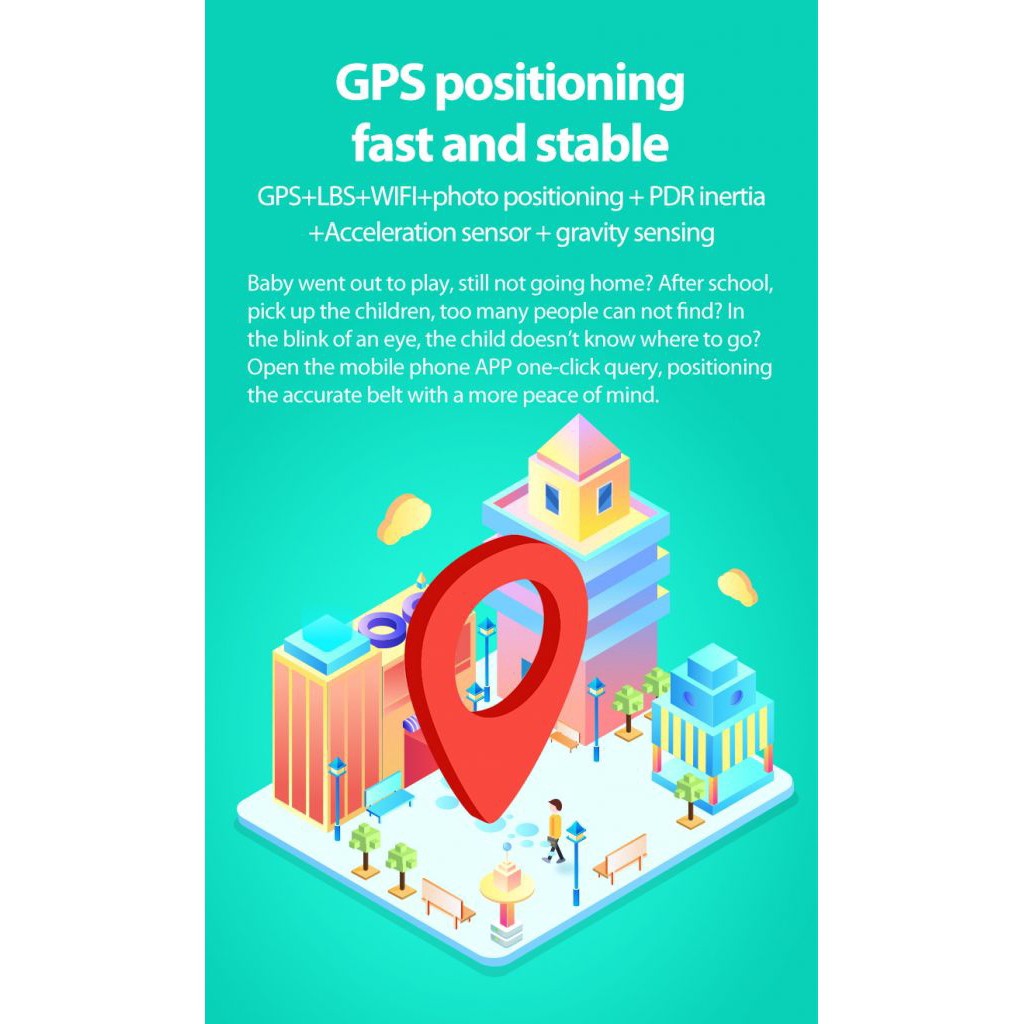 CHÍNH HÃNG Đồng hồ thông minh Y95 Y95H Y33H màn hình cảm ứng HD 4D có camera 1.3mp WiFi định vị GPS LBS gọi video call