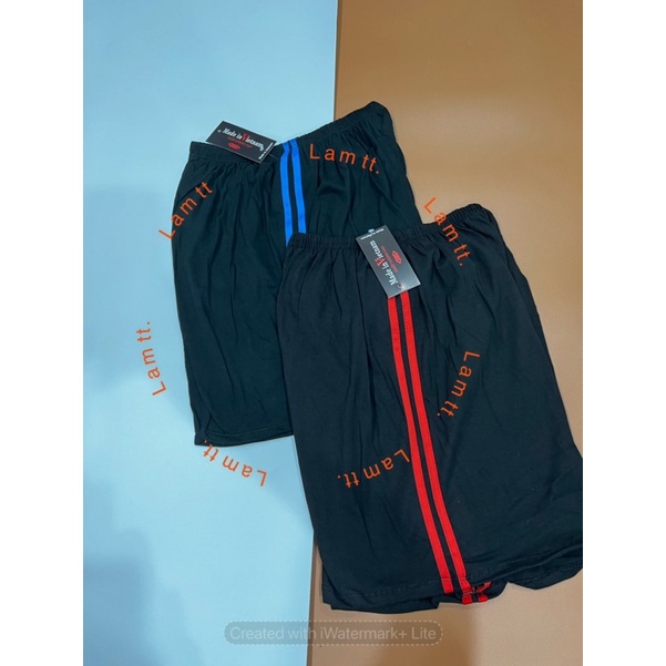 Quần đùi mặc nhà Nam 2 sọc