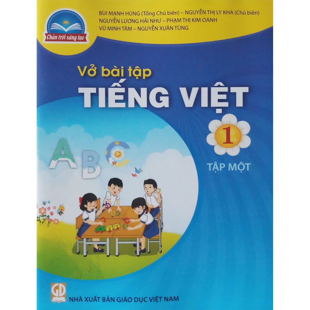 Sách - Vở bài tập Tiếng Việt lớp 1 Tập 1 (Chân trời)