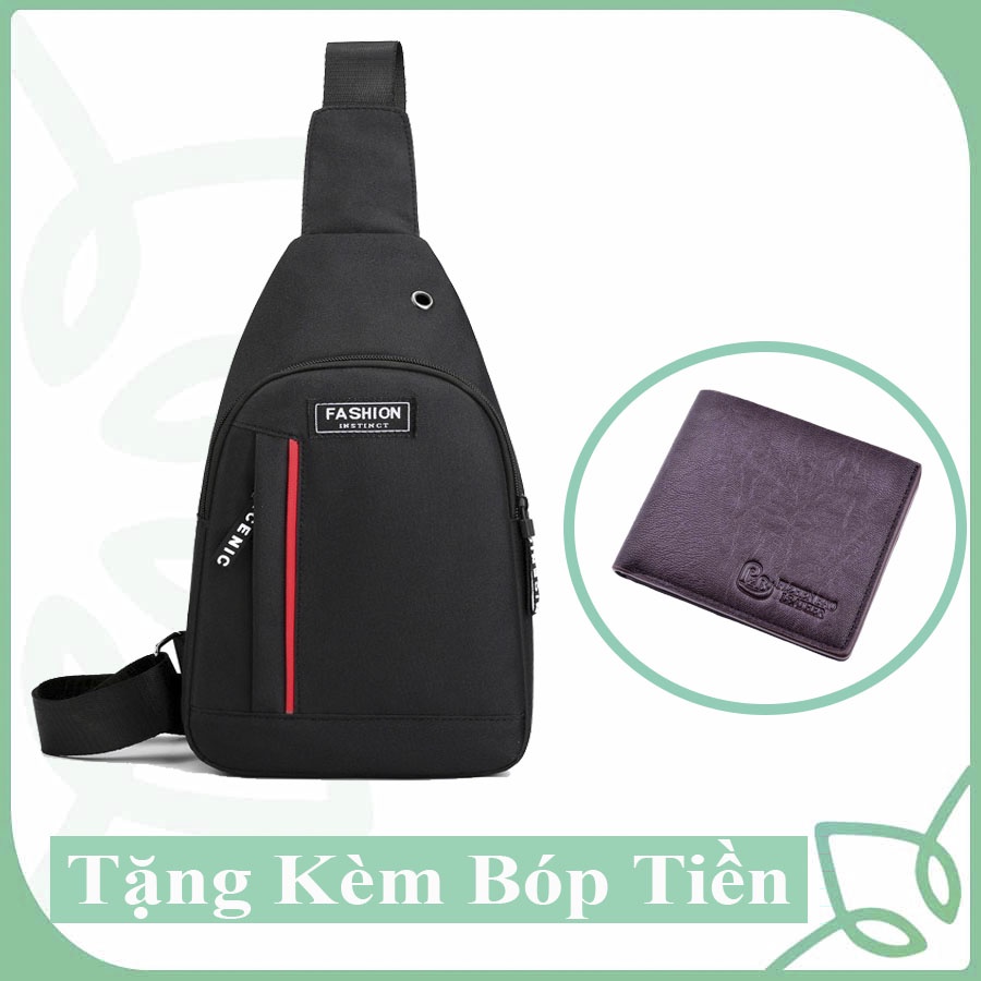 Túi Đeo Chéo Trước Ngực Thể Thao Tiện Lợi Năng Động Tặng Kèm Bóp Tiền | BigBuy360 - bigbuy360.vn
