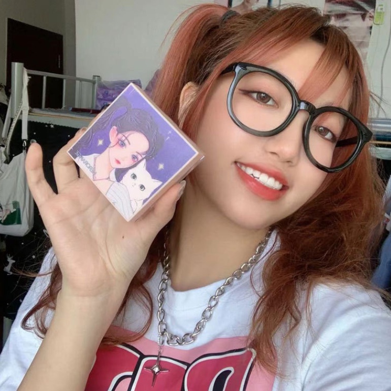 Phấn phủ HERORANGE trang điểm giúp kiềm dầu tối đa chuyên dụng 13g