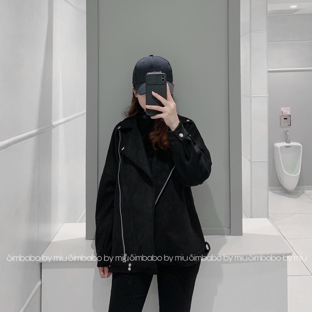 Áo jacket da lộn Simbabo
