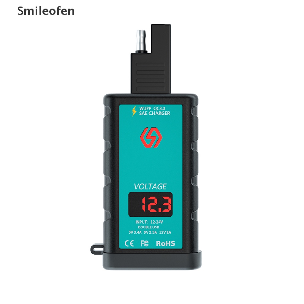 Ổ Cắm Sạc Nhanh USB Type-C 12V Cho Xe Máy