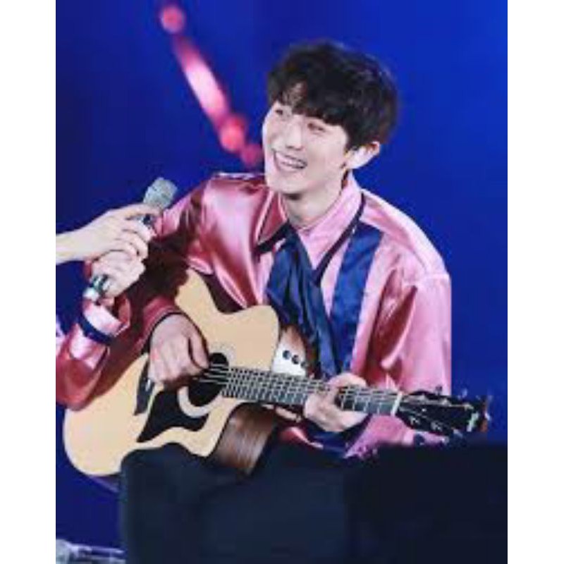 Taylor Chanyeol Exo Acoustic Guitar