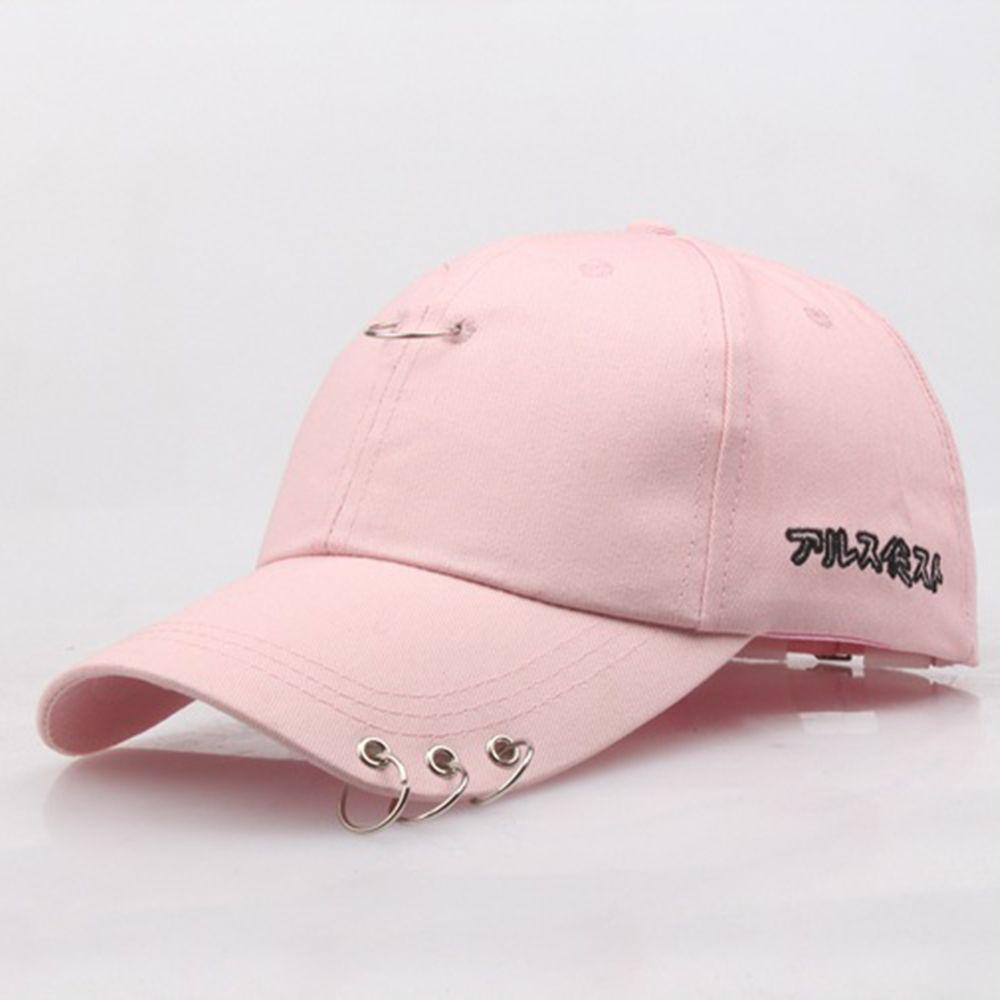 Mũ Lưỡi Trai Unisex WMES15H Phối Khoen Tròn Thời Trang