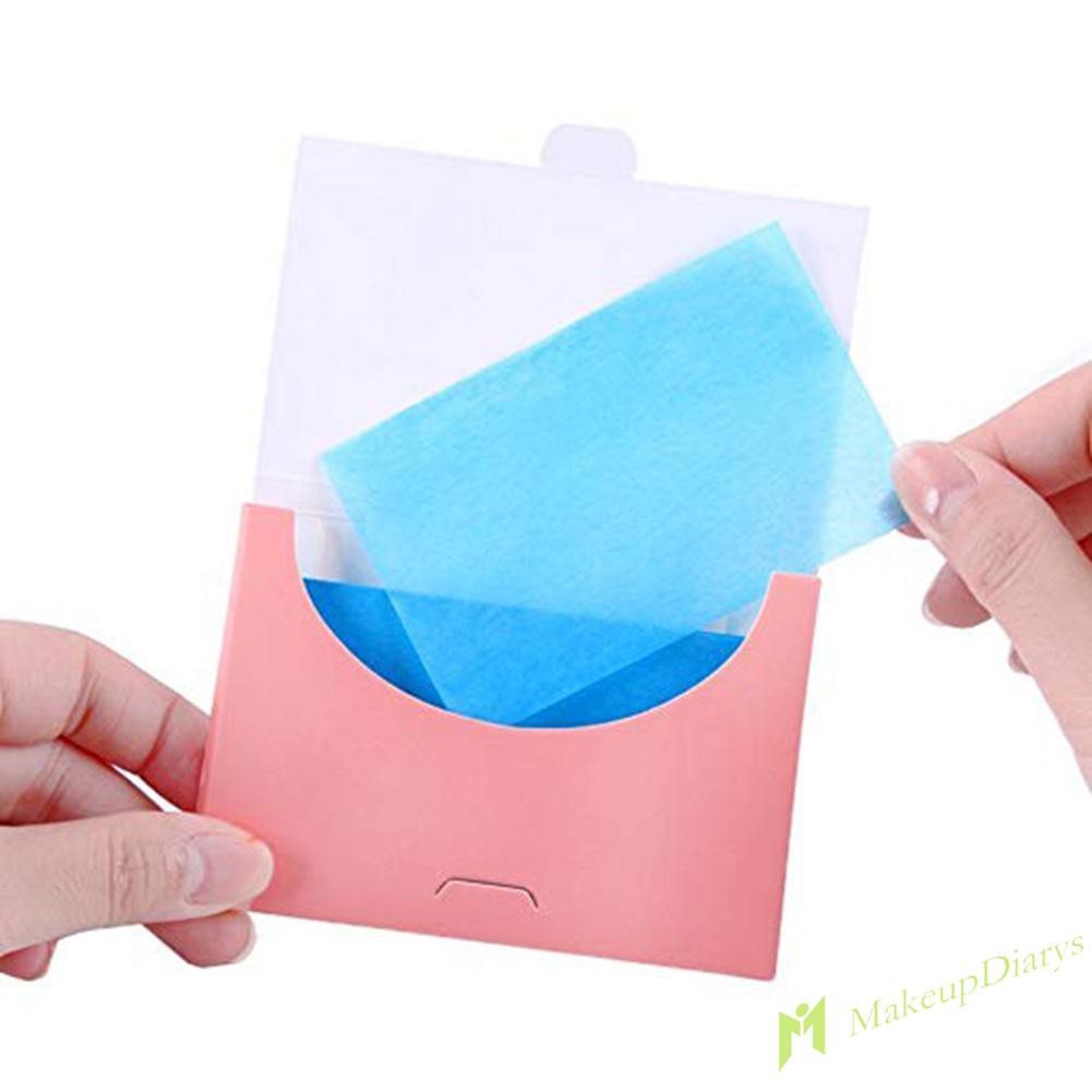 Hộp giấy thấm dầu làm sạch da mặt và kiểm soát dầu hiệu quả