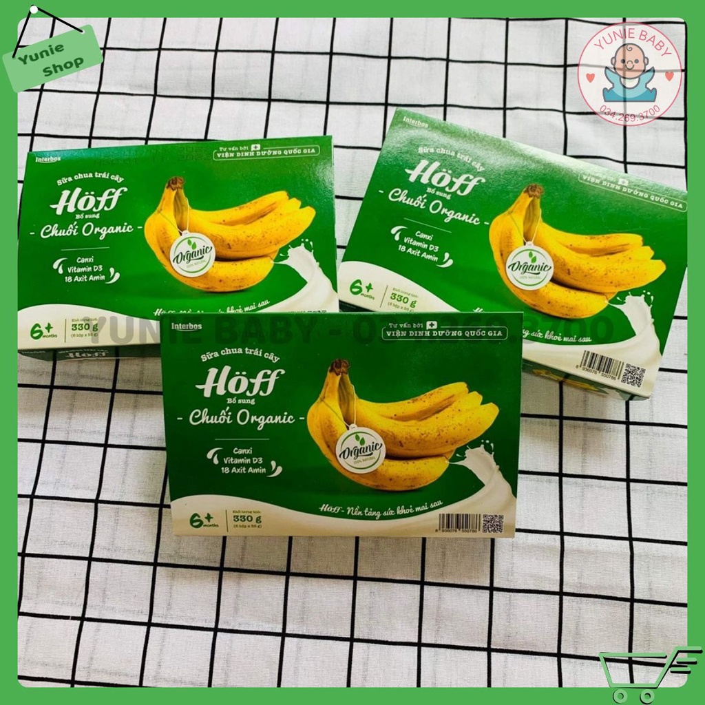 Sữa Chua Chuối Organic Hoff cho bé