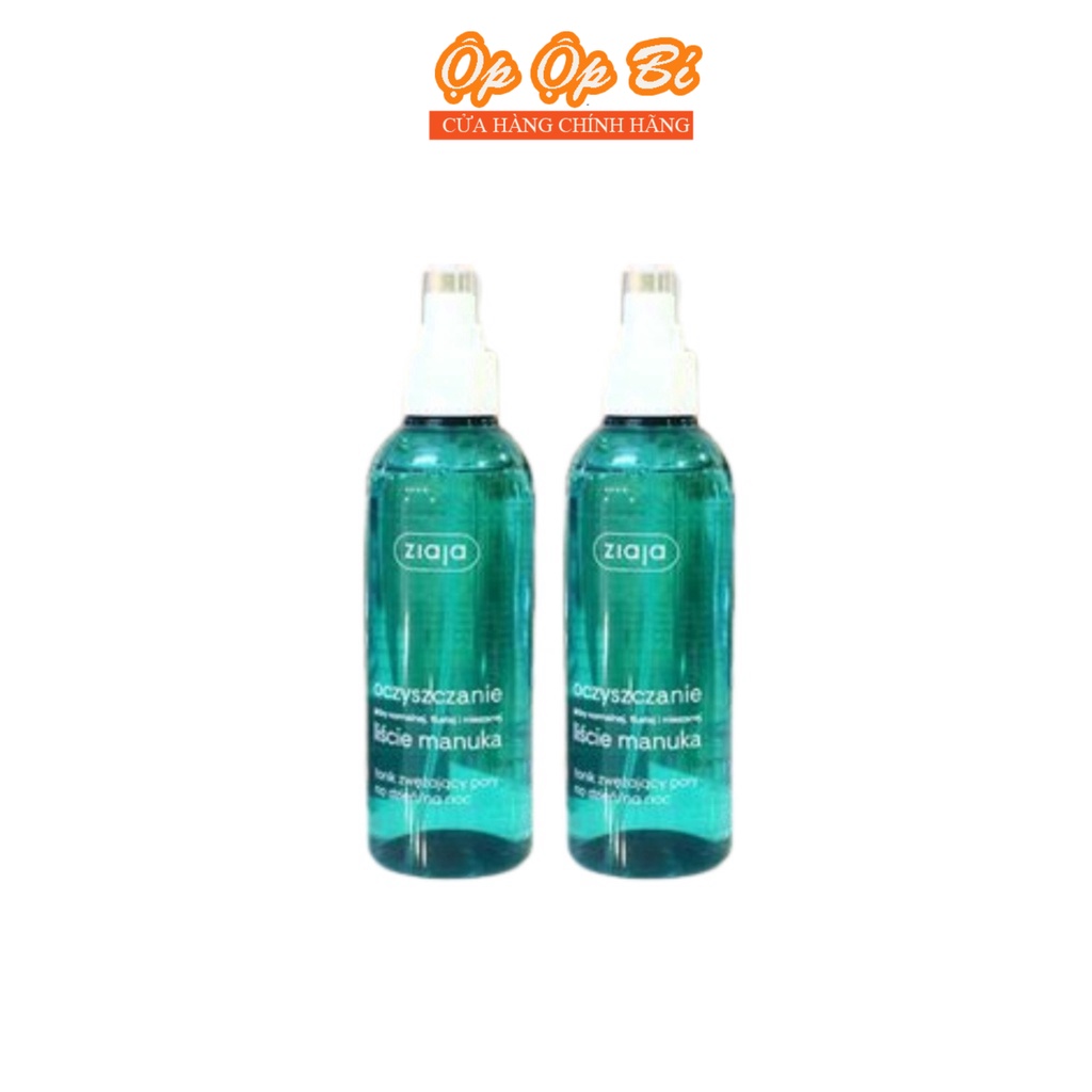 Nước Hoa Hồng Toner Ziaja Manuka Sáng Da ,Giúp Dưỡng Da Hiệu Quả - 200ml