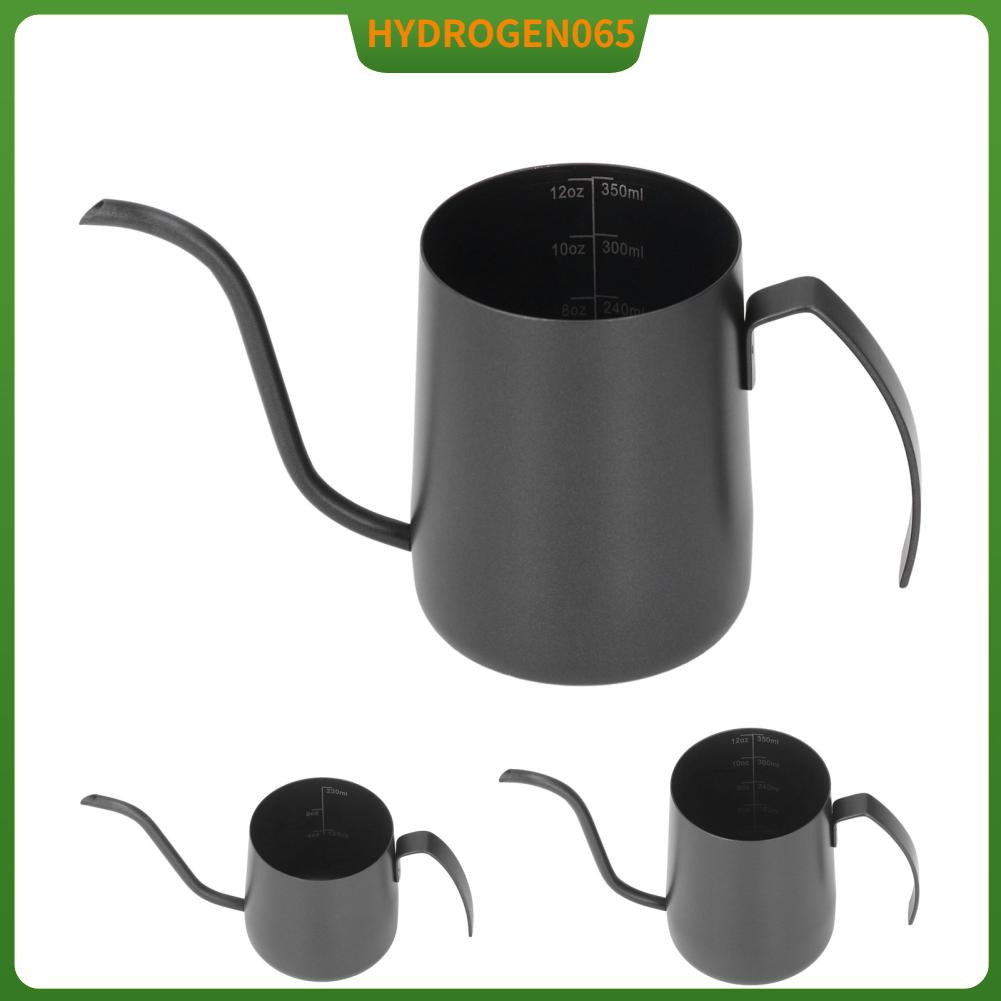 Ấm Pha Cà Phê Bằng Thép Không Gỉ Cổ Ngỗng Dày Dặn Thoải Mái Có Tay Cầm