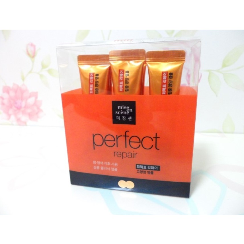 Dưỡng tóc Perfect Repair High Nutrition Ampoule Mise en Scene (DATE 2/2021) | BigBuy360 - bigbuy360.vn