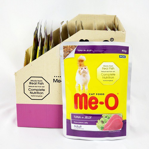 [CHÍNH HÃNG] PATE ME-O DẠNG TÚI CHO MÈO - 80G