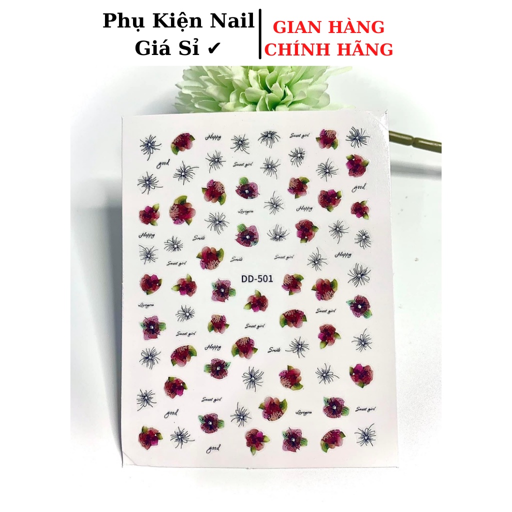 Sticker miếng dán móng tay mã DD-510