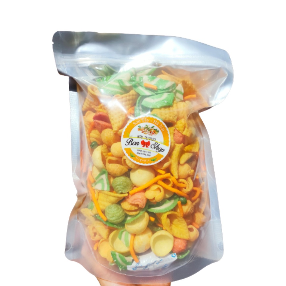 BỊCH 500G BÁNH QUẨY ĐÙI GÀ CAY NGON GIÒN TAN