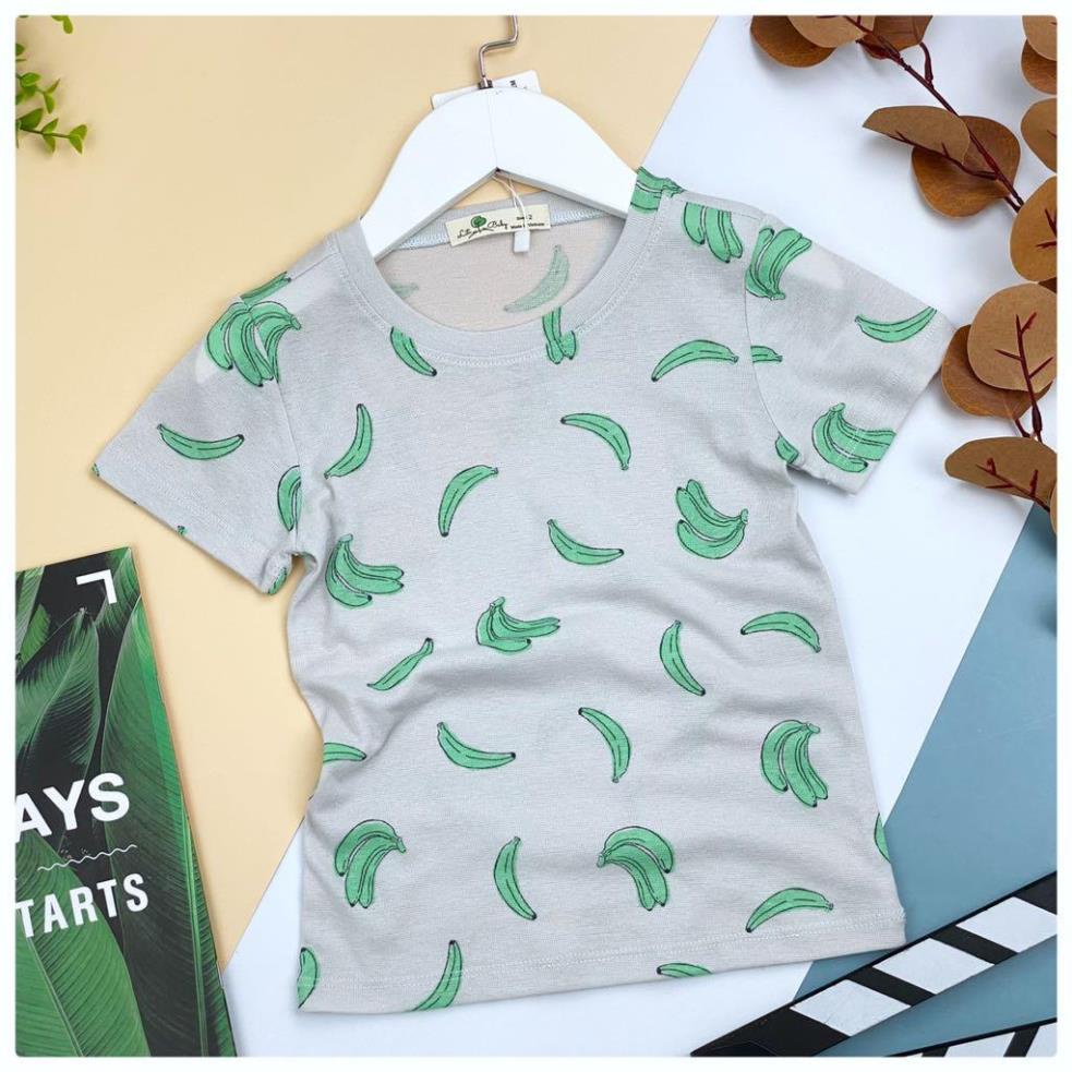 Áo LITIBABY bé trai vải lưới trơn AVL01