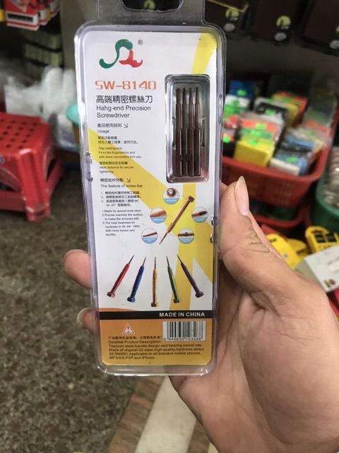 Tô vít SW-8140 5 đầu xịn không bị toét khi vặn sửa điện thoại